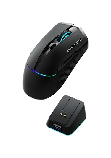 Machenike L8 Pro Tri-Mode 2K 26000 DPI Ultralight 58 GR RGB Charging Dock Oyuncu Mouse