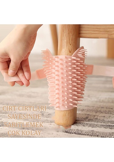 Teknetstore Kedi Köpek Tüy Toplama Eldiveni & Evcil Hayvan Masaj Tarağı 2'li Set