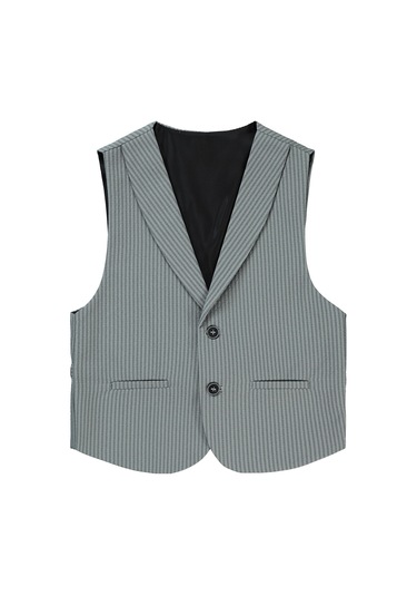 Civil Boys Erkek Çocuk Yelek 6-9 Yaş Gri 44928440524s2 Gri