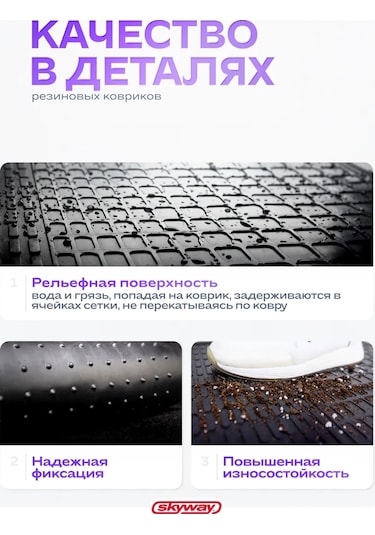 Skyway Kürk Yorgan Ve Kauçuk Paspas Seti 305175321