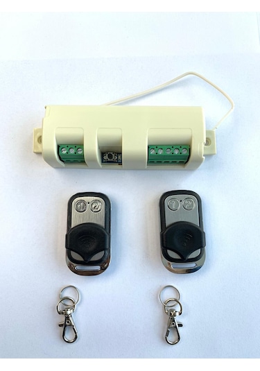 Cuppon Otomatik Kepenk Alıcı + 2 Adet Kumanda Panjur Garaj