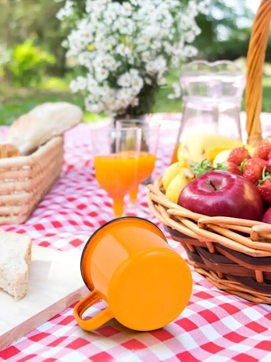 Haware Emaye 4 Fincan Seti 53843636 Mavi