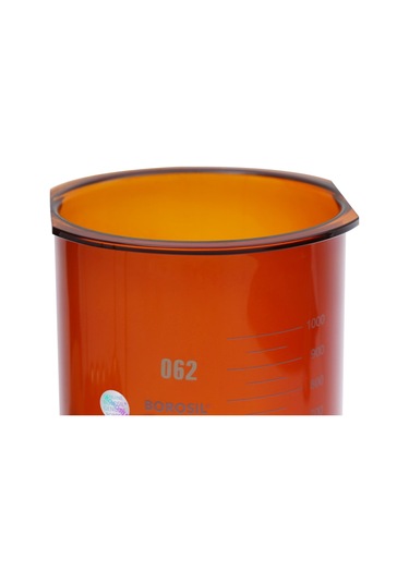 Borosil L Tipi Amber Çözünme Cihazı Beheri 1 L