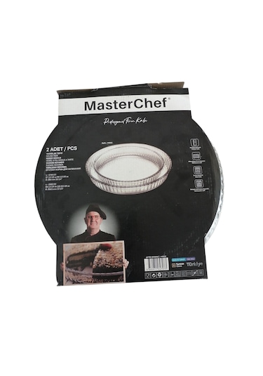 Masterchef 2'li Yuvarlak Fırın Tepsisi Borcam