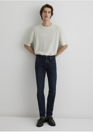 Mavi - Jake 90lar Tokk Mürekkep Mavi Jean Pantolon 0042282944 Lacivert