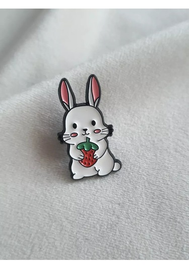 Proshik Broş Tavşan Rozeti 242628800 Siyah