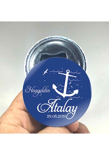 Baskiistiyorumm Bebek Açacak Magnet Isim Baskılı Magnetli Açacak (379943490)