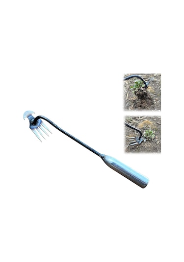 Singree "4 Dişli Dayanıklı Bahçe Çapalama Aleti - Yabani Ot Temizleme Ve Toprak Kabartma İçin Mükemmel Çözüm"