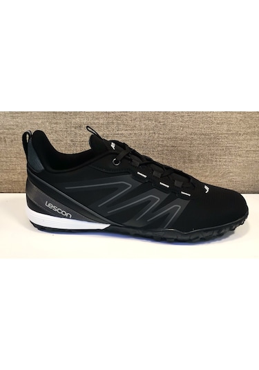 lescon Attack 3 Halısaha Siyah Siyah - Beyaz