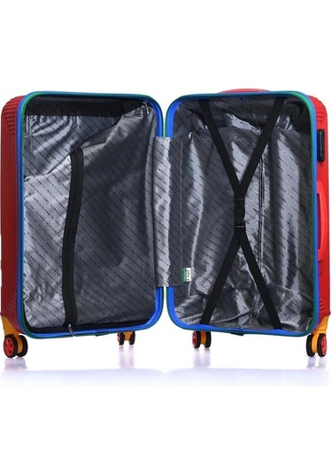 Trolley 60 Cm Kırmızı Uniseks Valiz - 14bnt1000-02-kr Siyah