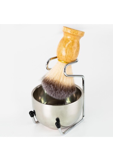 Suntek Kase Ve Fırçalı Paslanmaz Çelik Tıraş Standı