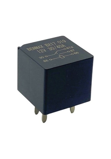 12v Röle 5 Uçlu 30/40 A Mini Tip Mikro Usa Tipi Çift Platin 30-85-86-87-87a