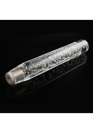 Led Işık Rgb Vites Topuzu Çubuk Kristal Şeffaf Kabarcık-25cm K16231-2 Diğer