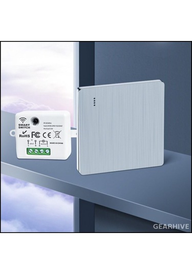 Yifomall Beyaz Akıllı Kablosuz Kumanda Anahtarı - Kolay Kurulum, Dışarıdan Kontrol, Çok Senaryoda Aydınlatma Yönetimi