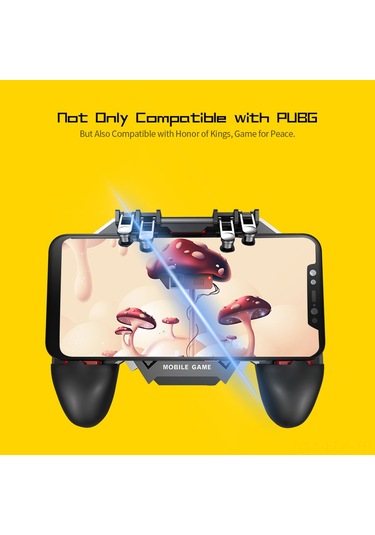 Xindoker Ak77 Mobil Oyun Kumandası: Pubg Uyumlu, Ergonomik Tasarım, 6 Parmak Kontrolü İle Üstün Oyun Deneyimi