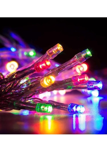 Ycl Yps-100 Rgb Yılbaşı Süsü 10 Mt 100 Ledli 220 Volt Eklenebilir İç Mekan