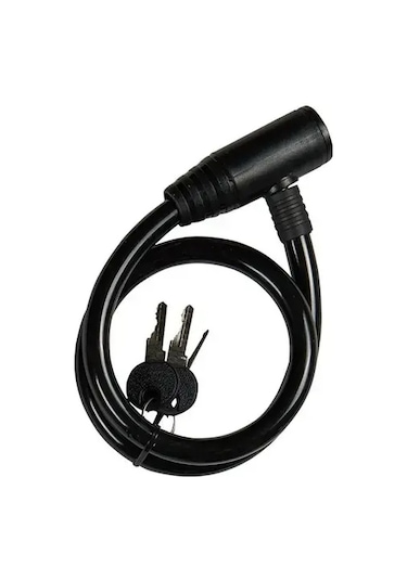 Asıstan Kassa Lk100 12x65 Mm Anahtarlı Kilit Siyah