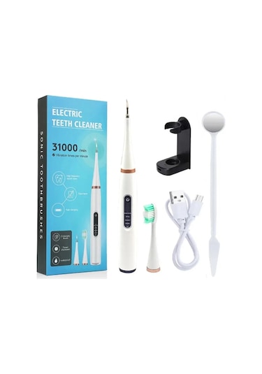 Jialan Elektrikli Sonic Diş Temizleyici Diş Ölçekleyici Diş