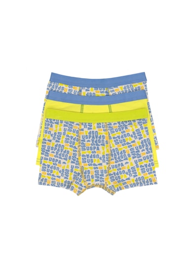 U.S. Polo Assn. Erkek Çocuk 3'lü Boxer 50310945-VR036