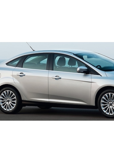 Ford Focus 3 Sd Krom Cam Çıtası 8 Prç 2011 -2019 Paslanmaz Çelik