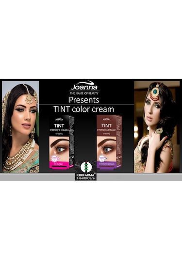 Joanna Kaş ve Kirpik Boyası 3.0 Dark Brown 12'li