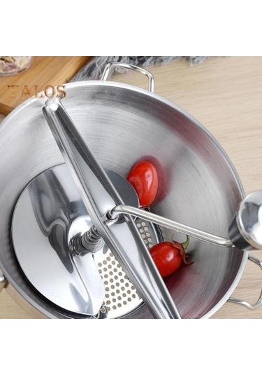 Domates Freze Diski Ergonomik Tasarım Taşlama Gıda Sınıfı İşçilik Tasarrufu Anti-çatlama Değirmeni Mutfak Malzemeleri Çelik