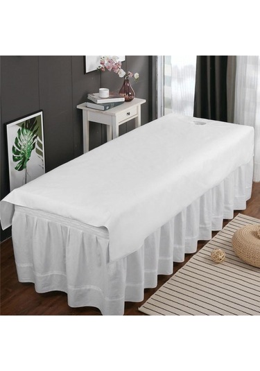 Suntek Profesyonel Su Geçirmez Masaj Yatağı Masa Beyaz