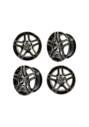 4 Adet Exp-hbc0029 8 17 5 112 Et35 66.6 Black Jant Takım