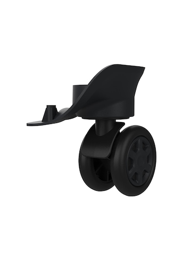 Keo-plus Abs Valiz Tekerleği Çift Teker Siyah Renk Altın