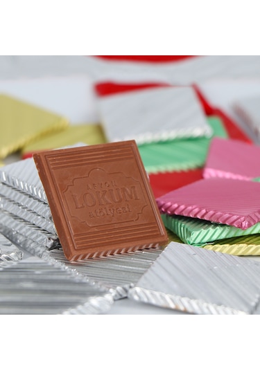 Sütlü Sargılı Madlen Çikolata 250g Kutu İçi 40 Adettir. -365