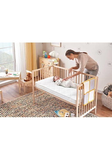 Sitehome Bebek Beşik Park Sünger Yatak 40x80x8