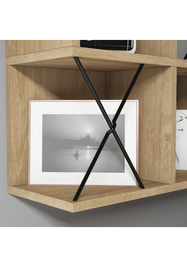 Variant Variant Extra Duvar Rafı - Meşe