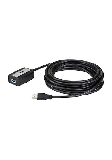 Aten Ue350A 5 Mt Usb 3.1 Gen1 To Usb 3.1 Gen1 Erkek-Dişi Beyaz Us