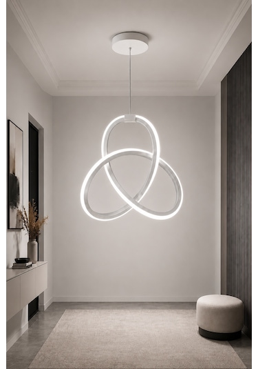 Azora Led Sarkıt Avize Beyaz Işık