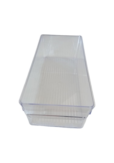 Buzdolabı İçi Şeffaf Kristal Organizer Meyvelik Sebzelik 4,75 lt