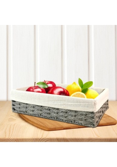 Maoyaya Suntek M Beden Gri Ekmek Sepeti - Pratik Ve Şık Saklama Çözümü Gri