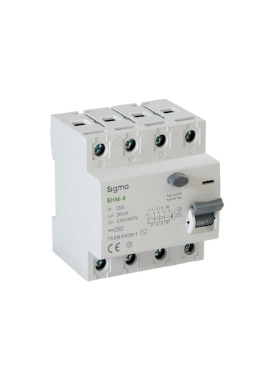 Sigma Elektrik Scrc03 Otomatik Yeniden Kurma Ünitesi + 4x25 30ma