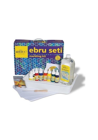 Artdeco Ebru Başlangıç Seti 8 Renk Y-016 Es-8