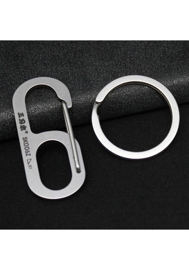 Pazly Yürüyüş Ve Pratik Karabinalı Kampçılık, İçin Geeroyoo Dayanıklı Çelik Balıkçılık Anahtarlık Aksesuar - Py