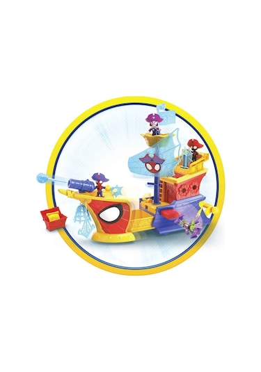 G0666 Spidey Ve İnanılmaz Arkadaşları Webs Ahoy Bubble Ship +3 Yaş