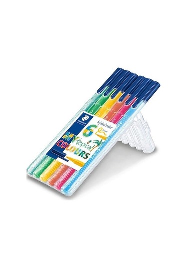 Staedtler Keçeli Kalem 6Lı Tropikal 323 Sb6Cs4
