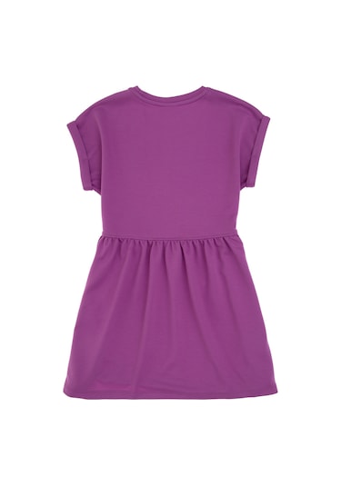 U.s. Polo Assn. Kız Çocuk Menekşe Elbise Örme 50306259-vr037 Menekse Mor