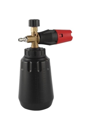 Sones Araba Yıkama Su Tabancası Köpük Kabı Yüksek Basınçlı Su Tabancası Köpük Kabı Siyah Ağızlı Siyah Köpük Kabı