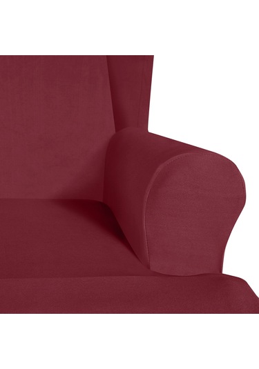 Geeroyoo Spandex Ve Polyesterden Yapılmış Ev Sofalari İçin Esnek, Dayanıklı Koltuk Örtüsü - Çeşitli Renk Seçenekleri Bordo Dahil Gri