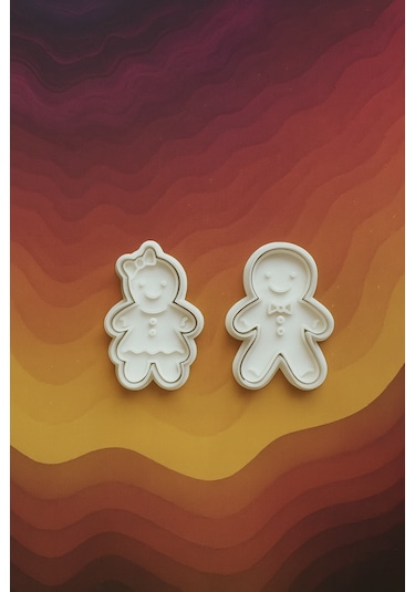 Gingerbread Kurabiye Kalıbı Seti 2li Beyaz Kız Ve Erkek Yılbaşı Kurabiye Hamur Kalıbı Beyaz Gingerbread Kurabiye Kalıbı Seti 2li Beyaz Kız Ve Erkek Yılbaşı Kurabiye Hamur Kalıbı Beyaz
