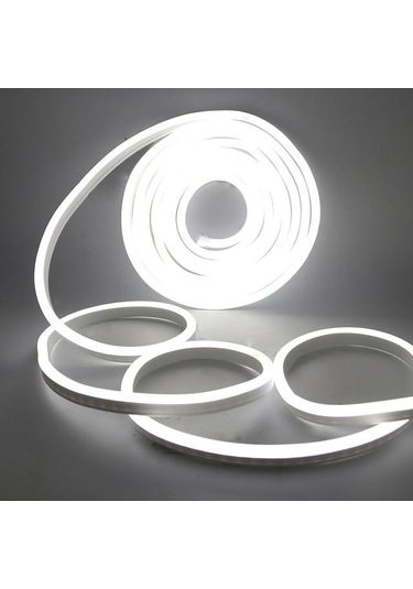 Sunlight Neon 12V Hortum Şerit Led 2 Metre Beyaz Işık