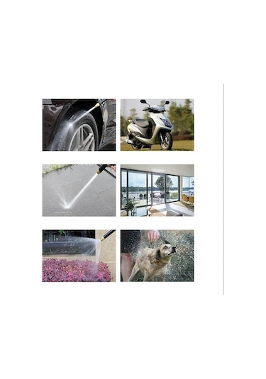 Xianwen Hallow Taşınabilir Yüksek Basınçlı Sulama Makinesi Siyah