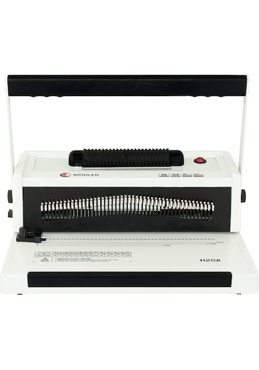 Mühlen H20A Elektrikli Helezon Delme ve Ciltleme Makinesi