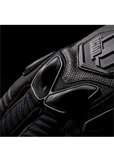 Icon Automag 3 Korumalı Motosiklet Eldiveni Siyah