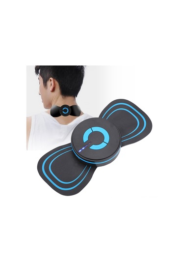 Moveevo Kollektif Bölgeler İçin Ems Mikro Akım Masaj Aleti, 6 Mod Ve 10 Seviye, Usb Şarjlı, Taşınabilir Boyut Omuz, Boyun, Bel, Bacak Diğer